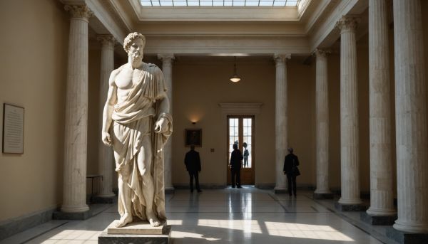 Die faszination der griechischen statue: ausdruck von kunst, mythologie und geschichte