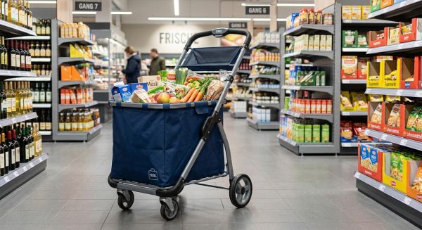 Top einkaufstrolleys mit 100 liter für einfachen shopping