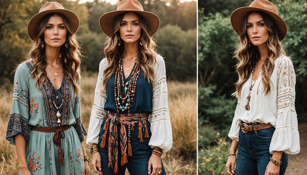 Boho stil kleidung: stilvolle highlights für jeden anlass